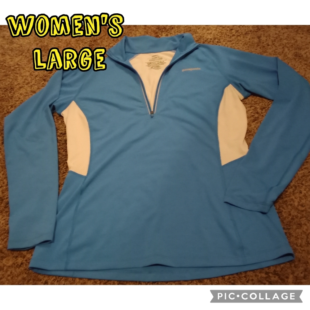 Patagonia Capilene Zip up jacket women's large